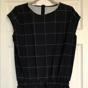 Albion windowpane Going Places Dress